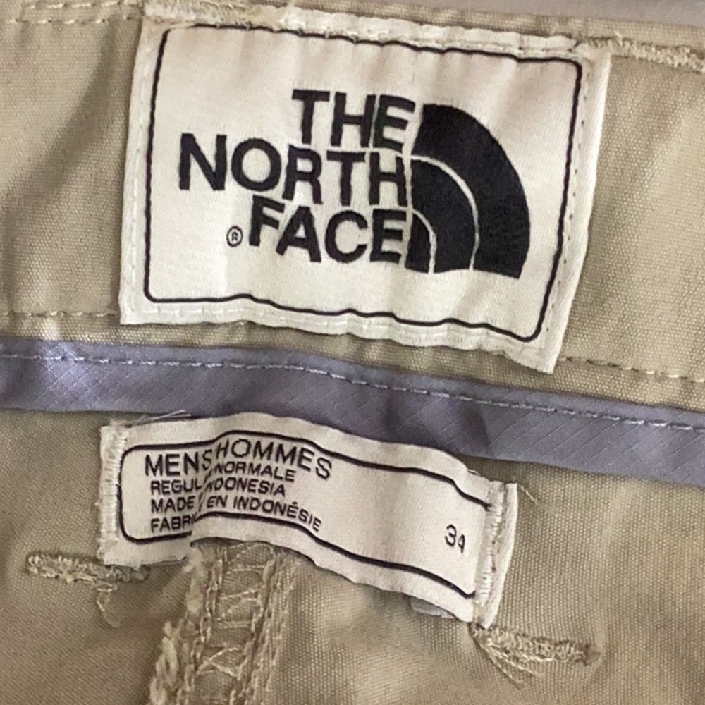 Mens THE NORTH FACE 5 Pocket Khaki Pants Size 34 - Picture 9 of 10